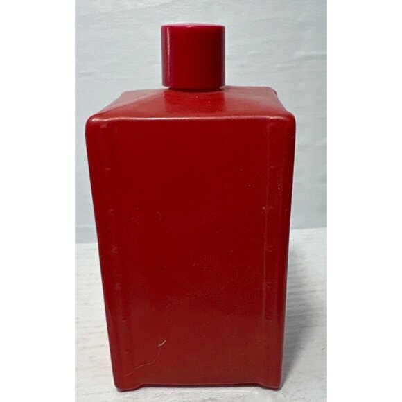 Vintage Avon First Class Male Electric Pre-Shave Red Bottle 4 Fl. Oz. EMPTY - Picture 2 of 8